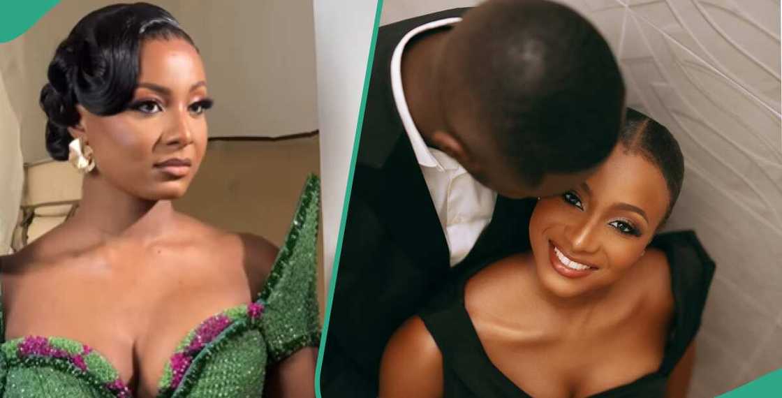 Ghanaian bride rocks green kente dress Ghanaian bride rocks green kente dress