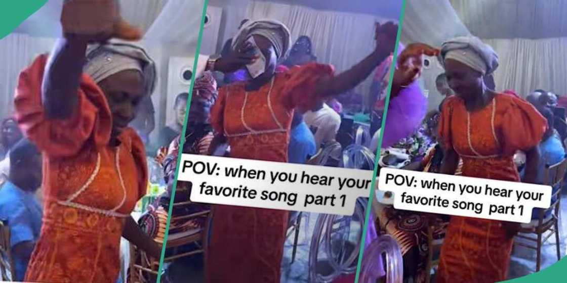 Woman steals show at wedding with her electrifying moves Woman steals show at wedding with her electrifying moves