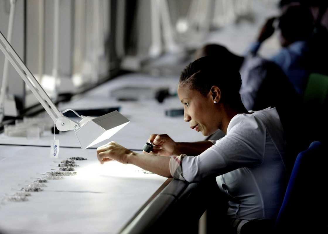 Diamonds account for about 30 percent of Botswana's GDP Diamonds account for about 30 percent of Botswana's GDP
