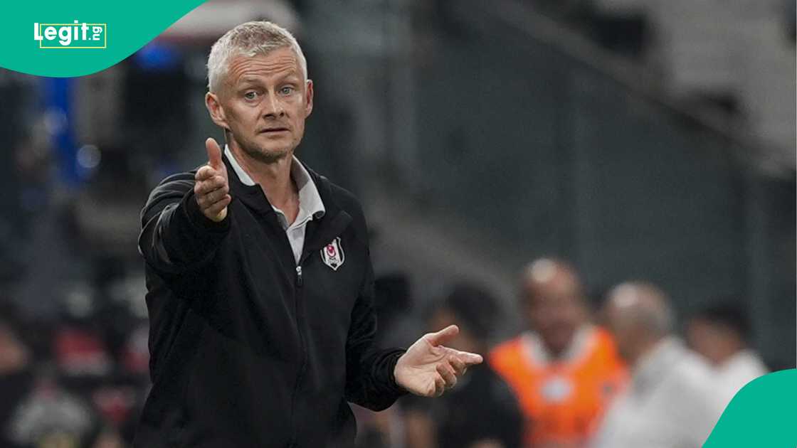Ole Gunnar Solskjaer, Besiktas, Eyupspor, Tupras Stadium, Istanbul, Turkiye. Ole Gunnar Solskjaer, Besiktas, Eyupspor, Tupras Stadium, Istanbul, Turkiye.