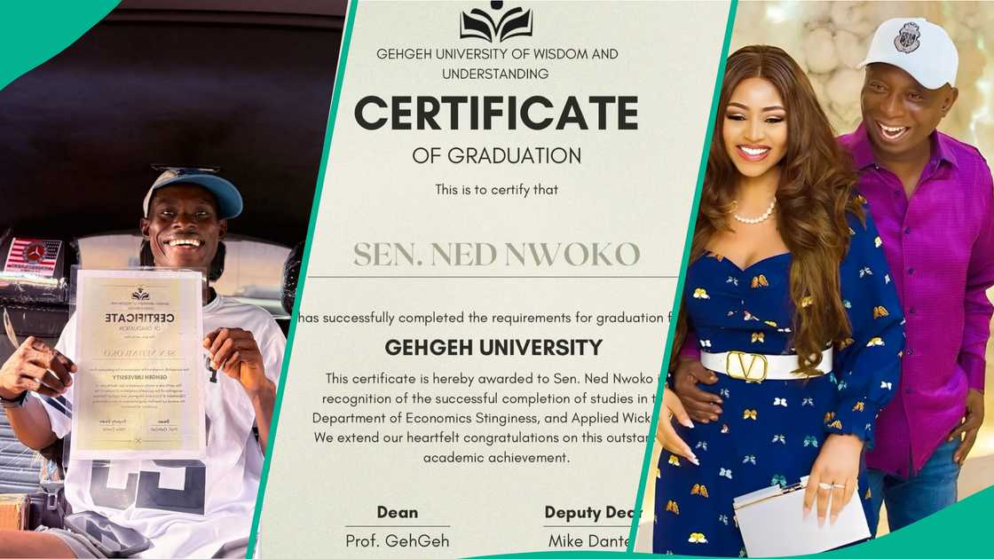 GehGeh shares video about Regina Daniels and Ned Nwoko , fans react GehGeh shares video about Regina Daniels and Ned Nwoko , fans react