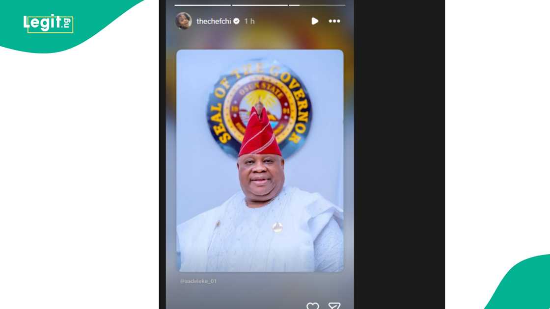 Governor Ademola Adeleke's victory post after Osun election draws reactions. Governor Ademola Adeleke's victory post after Osun election draws reactions.
