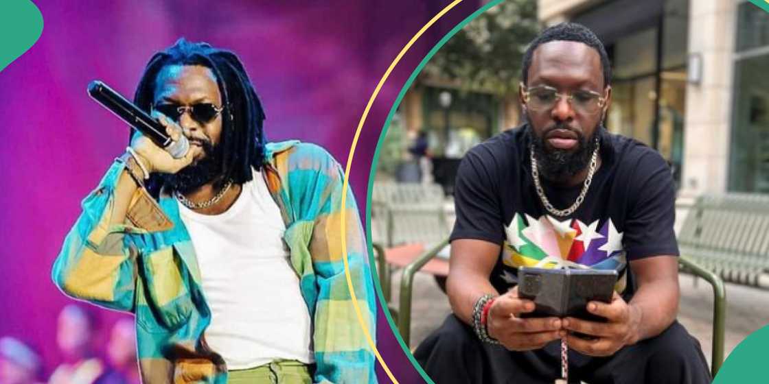 Timaya rocks woman on stage Timaya rocks woman on stage