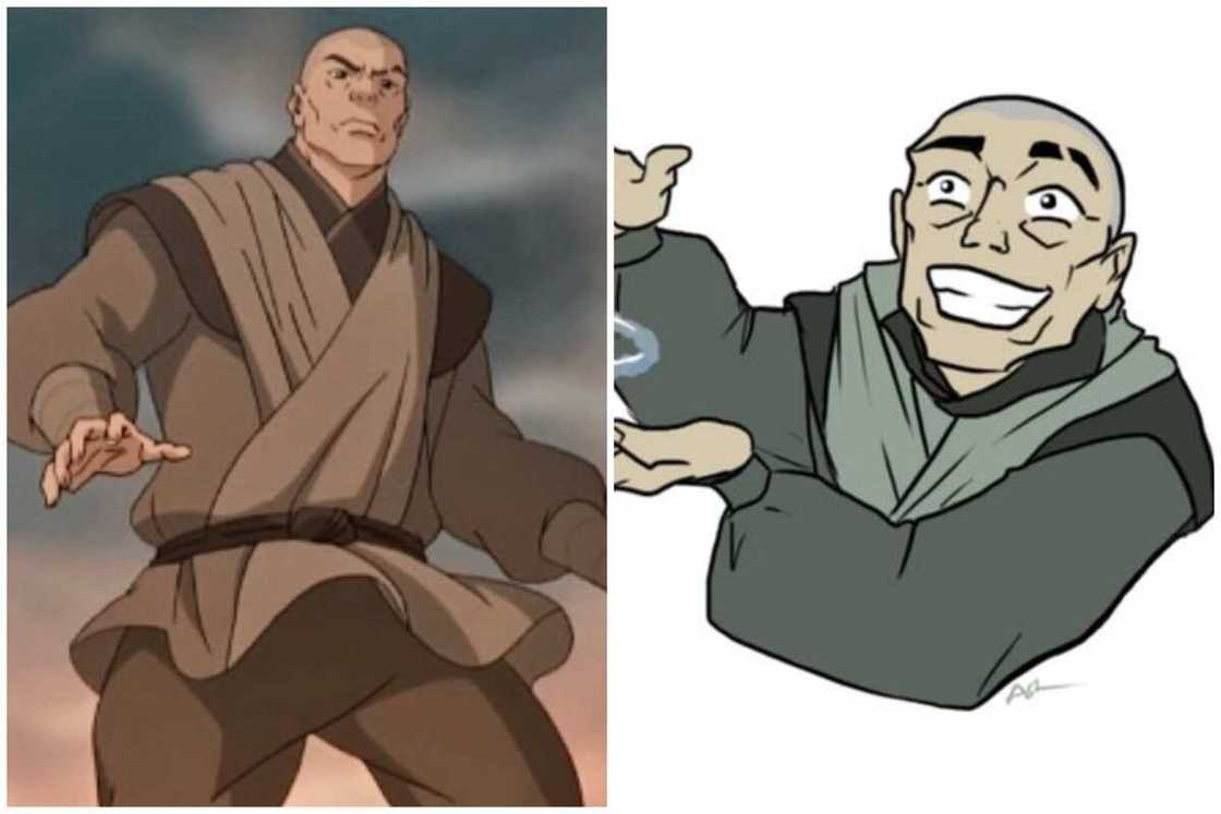 Iconic bald characters