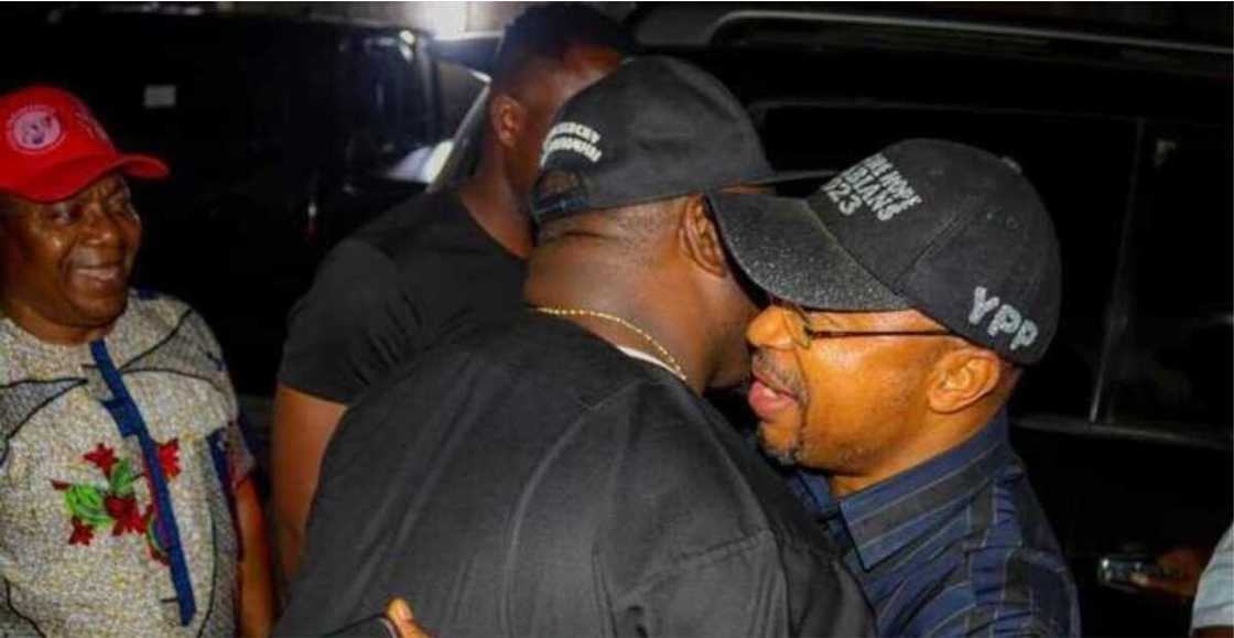 Nwafor visits Lucky Igbokwe in Abia Nwafor visits Lucky Igbokwe in Abia