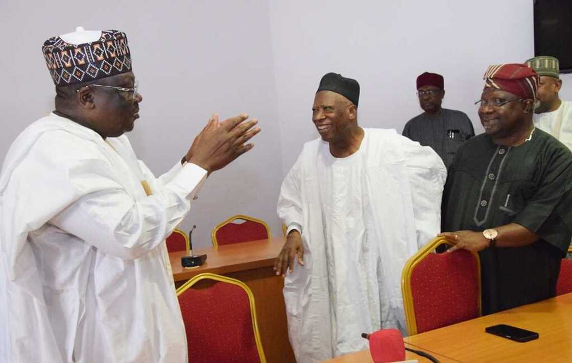 Abdullahi Adamu/APC chairman/APC senators defections Abdullahi Adamu/APC chairman/APC senators defections