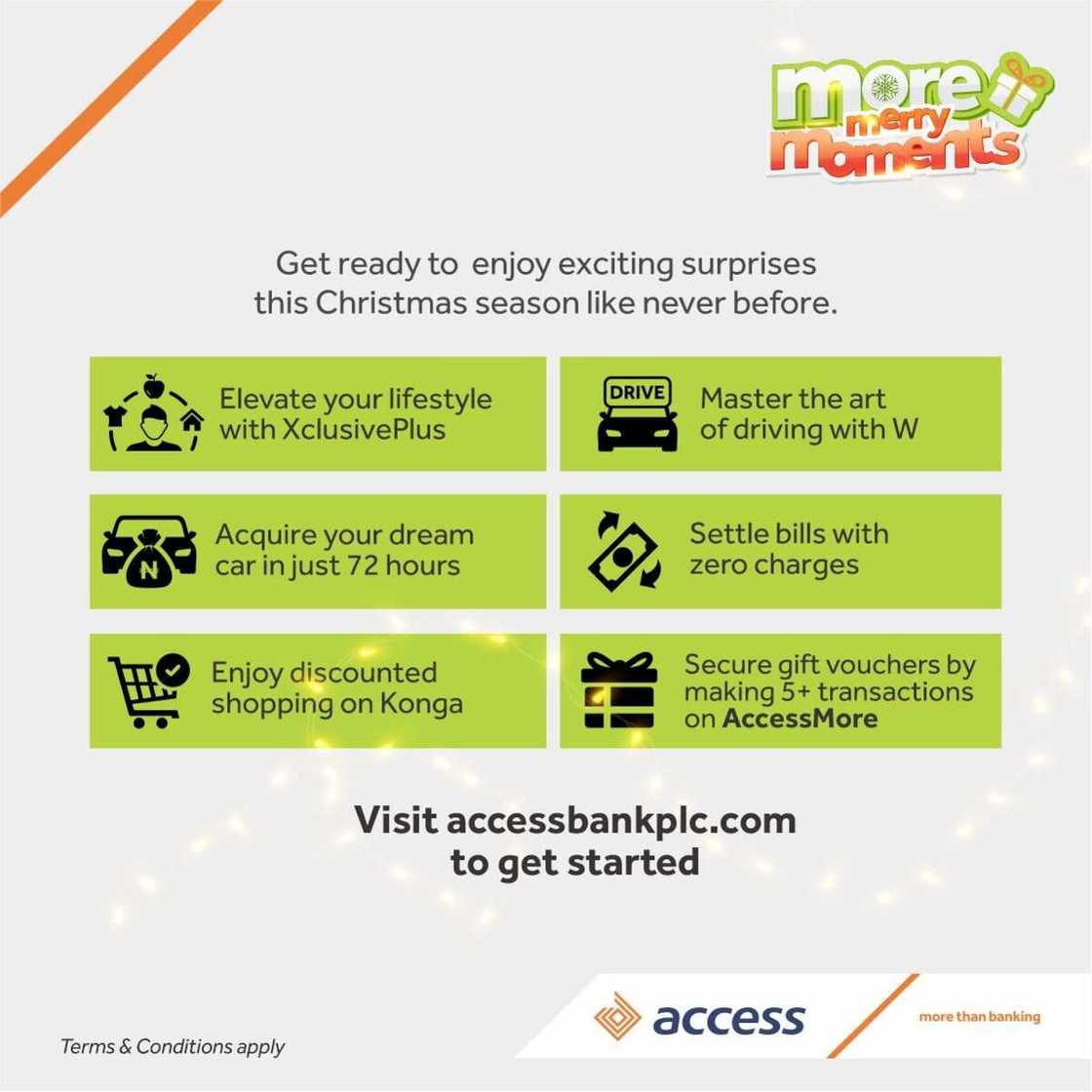 Christmas: Access Bank unveils season of Rewards to excite Customers Christmas: Access Bank unveils season of Rewards to excite Customers
