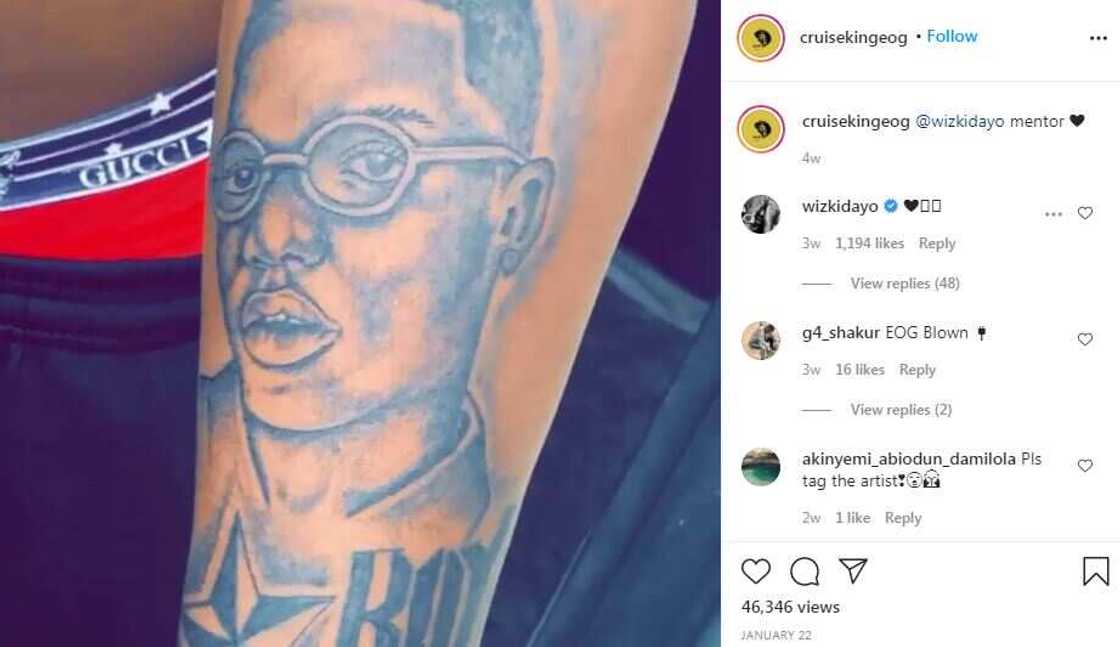 5 Nigerian celebs that fans honoured with tattoos and how they were rewarded 5 Nigerian celebs that fans honoured with tattoos and how they were rewarded