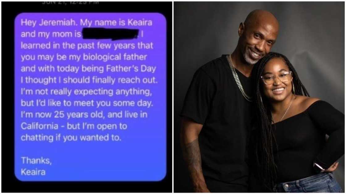 After 25 years, lady finally found her father on Twitter who separated from mum After 25 years, lady finally found her father on Twitter who separated from mum