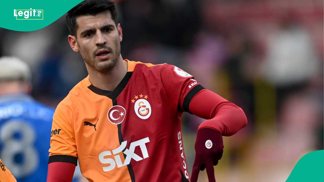 Alvaro Morata, Galatasaray, Geosis Boluspor, Bolu Atatürk Stadium, Bolu, Turkiye, Turkish Cup.