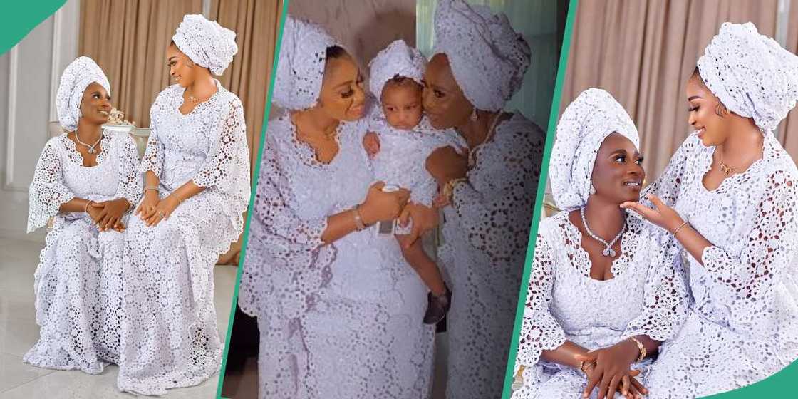 Photos of Yetunde Barnabas, Gemma and Mum