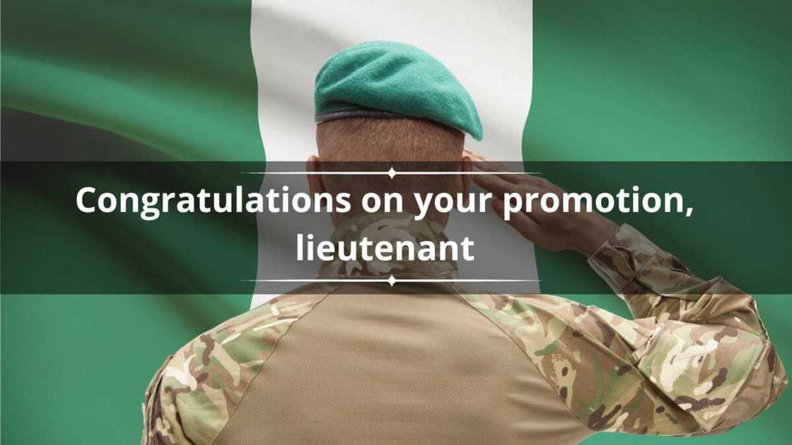 Military promotion congratulations messages