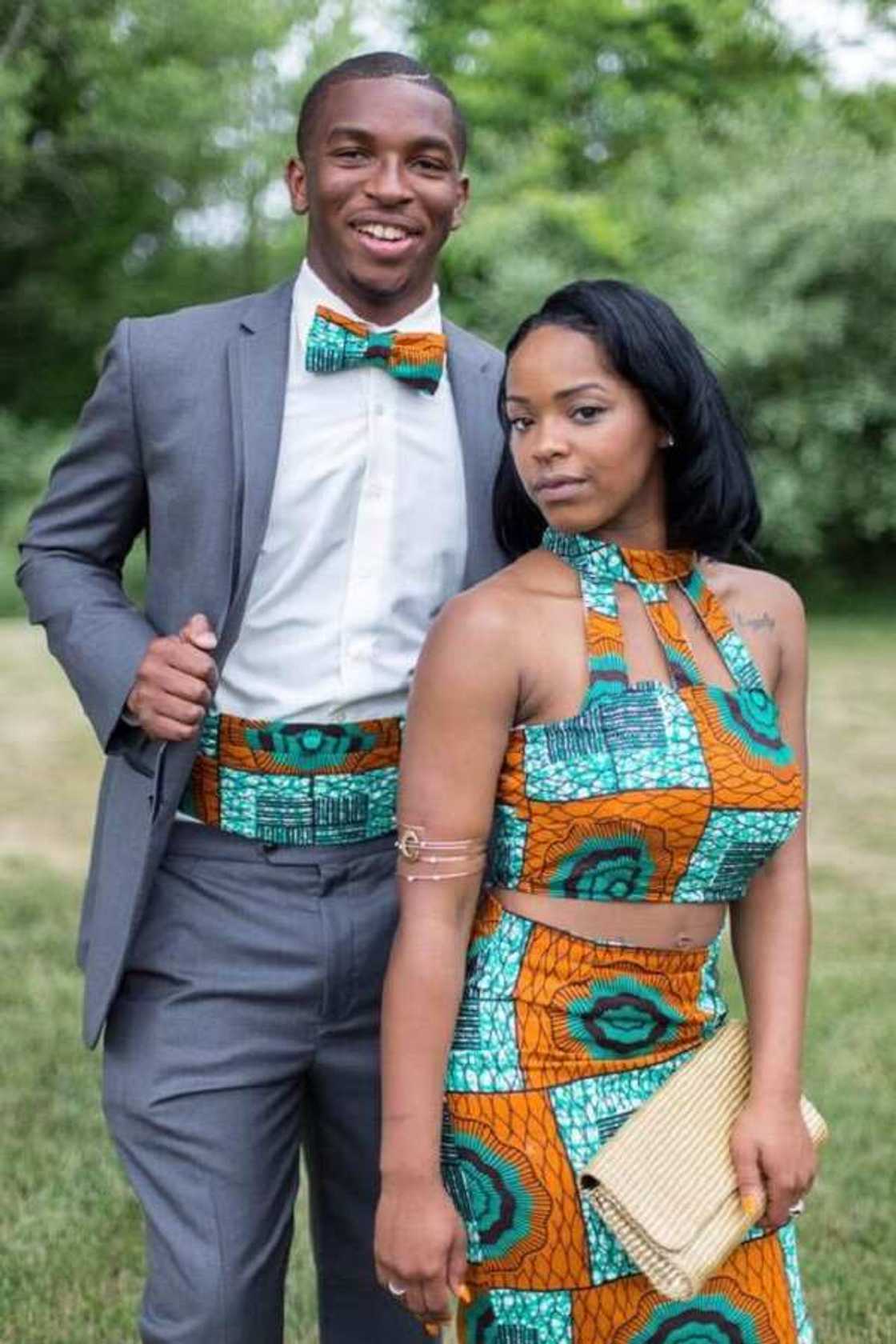 African fashion style for couples African fashion style for couples
