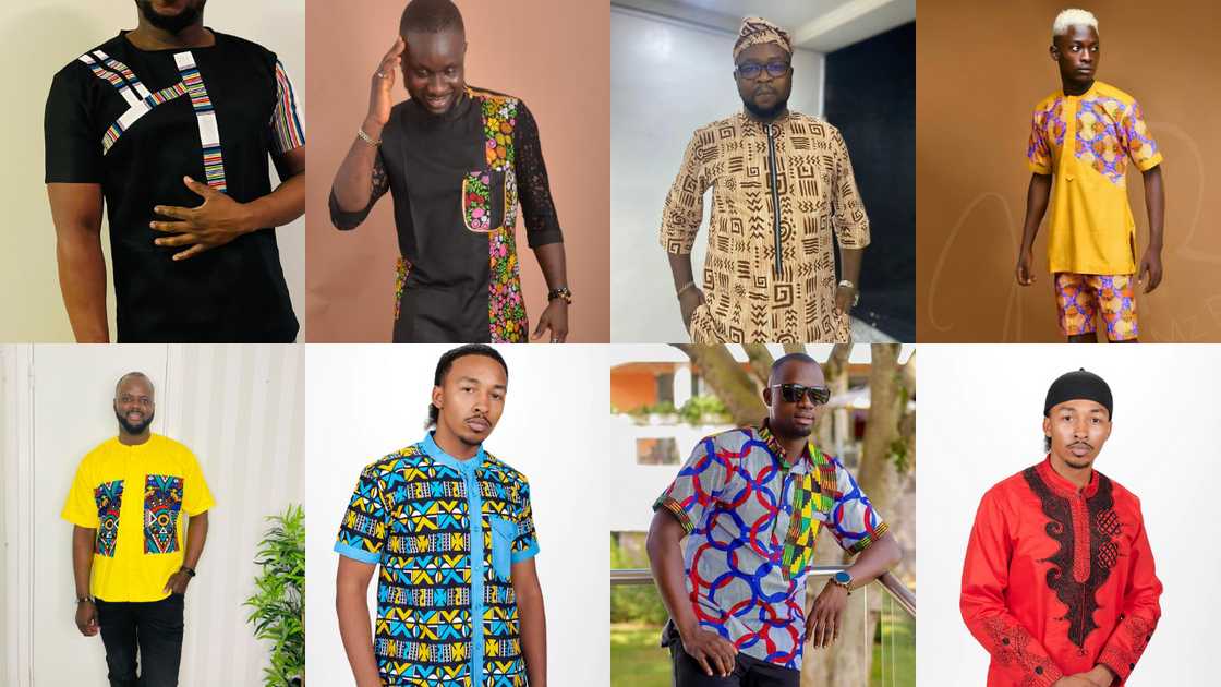 Unique Ankara shirts