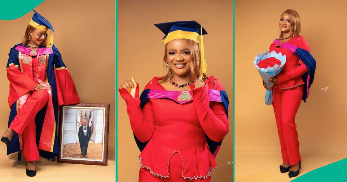 Bowen University First Class Graduate Dedicates Degree to Late Father, Shares Touching Story Bowen University First Class Graduate Dedicates Degree to Late Father, Shares Touching Story