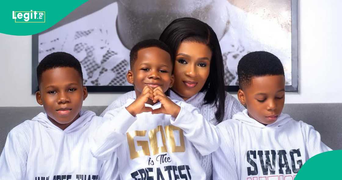 May Edochie prays for Junior Pope and his family. May Edochie prays for Junior Pope and his family.