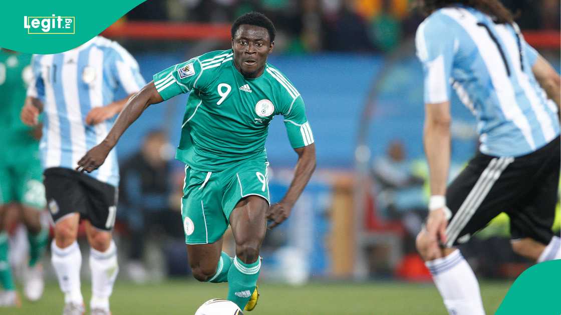 Obafemi Martins, Super Eagles, Nigeria, Argentina, 2010 FIFA World Cup, South Africa.