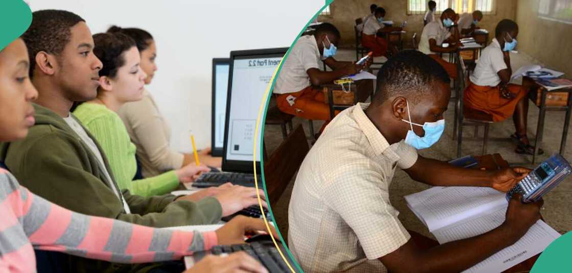 Candidates inside WAEC examination hall Candidates inside WAEC examination hall