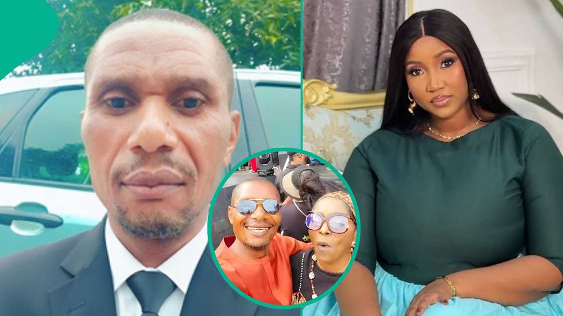 Judy Austin's ex-husband spotted with Rita Edochie at May's event in Ebonyi. Judy Austin's ex-husband spotted with Rita Edochie at May's event in Ebonyi.