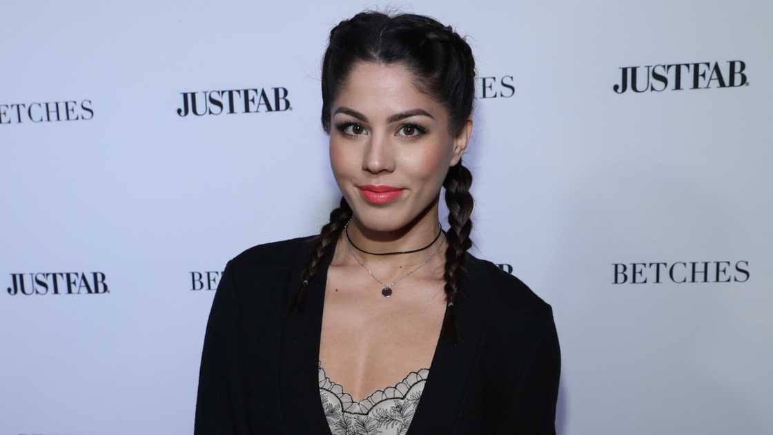 Megan Batoon at the #BETCHESxJUSTFAB Event at The Doheny Room in West Hollywood, California