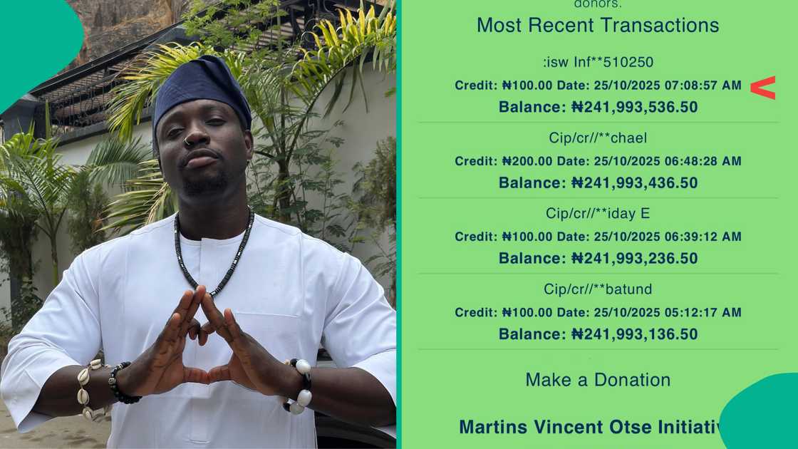 Reactions as lady shows amount she saw in VeryDarkMan's NGO account