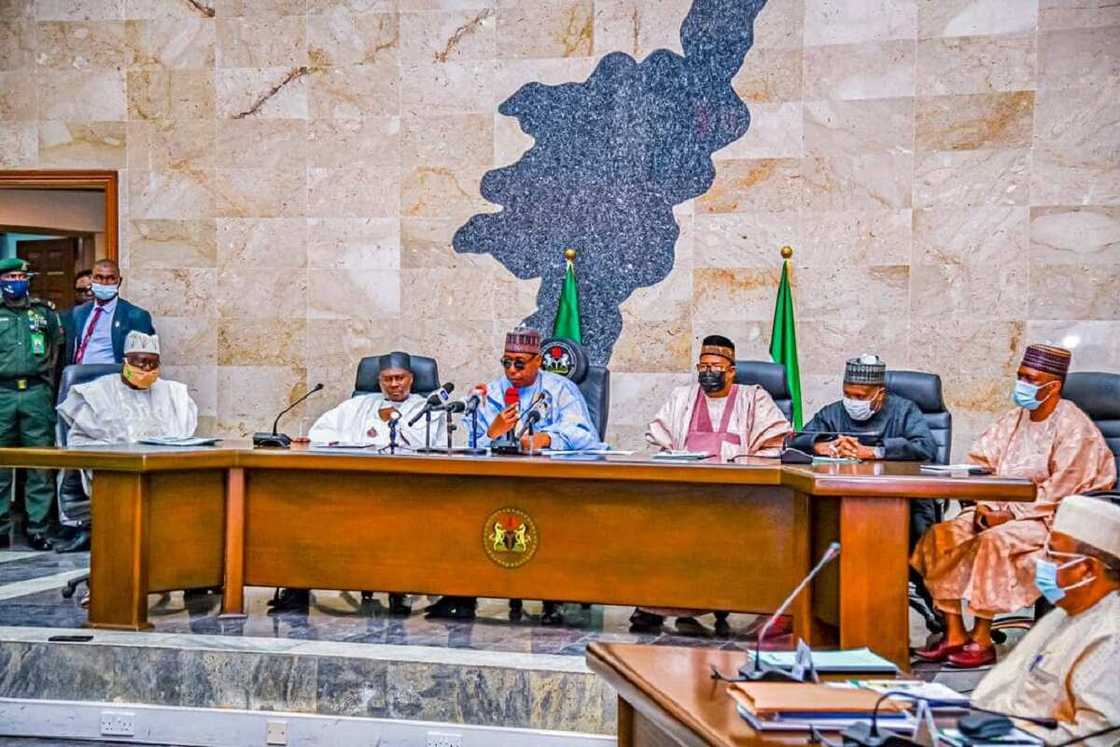 Gwamnatin tarayya bata mana adalci, in ji gwamnonin Arewa maso gabas Gwamnatin tarayya bata mana adalci, in ji gwamnonin Arewa maso gabas