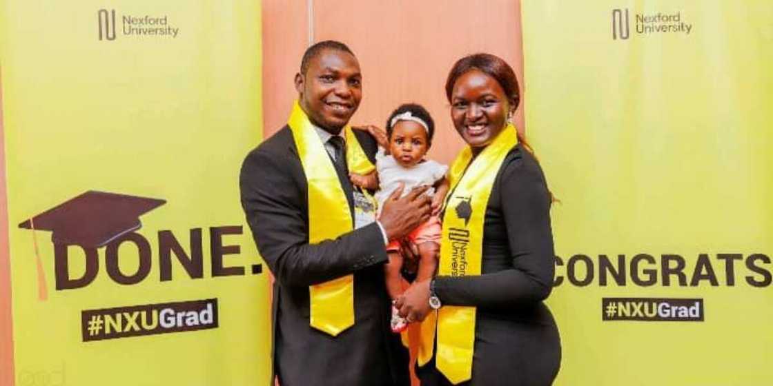 Nigerian Couple Celebrate after Graduating at the Same Time Despite Going through Challenges, Many React Nigerian Couple Celebrate after Graduating at the Same Time Despite Going through Challenges, Many React