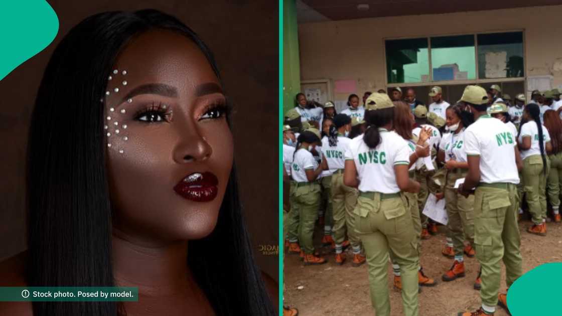 Nigerian lady finishes NYSC becomes marketer in a bank after interview