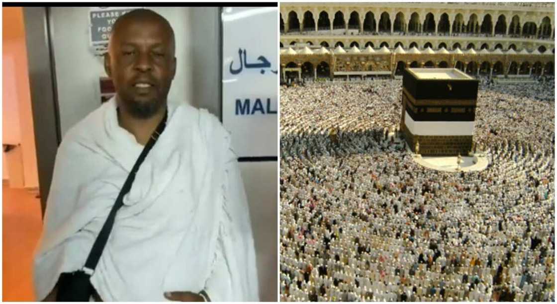 South African man trekked from Cape Town to Saudi Arabia. South African man trekked from Cape Town to Saudi Arabia.