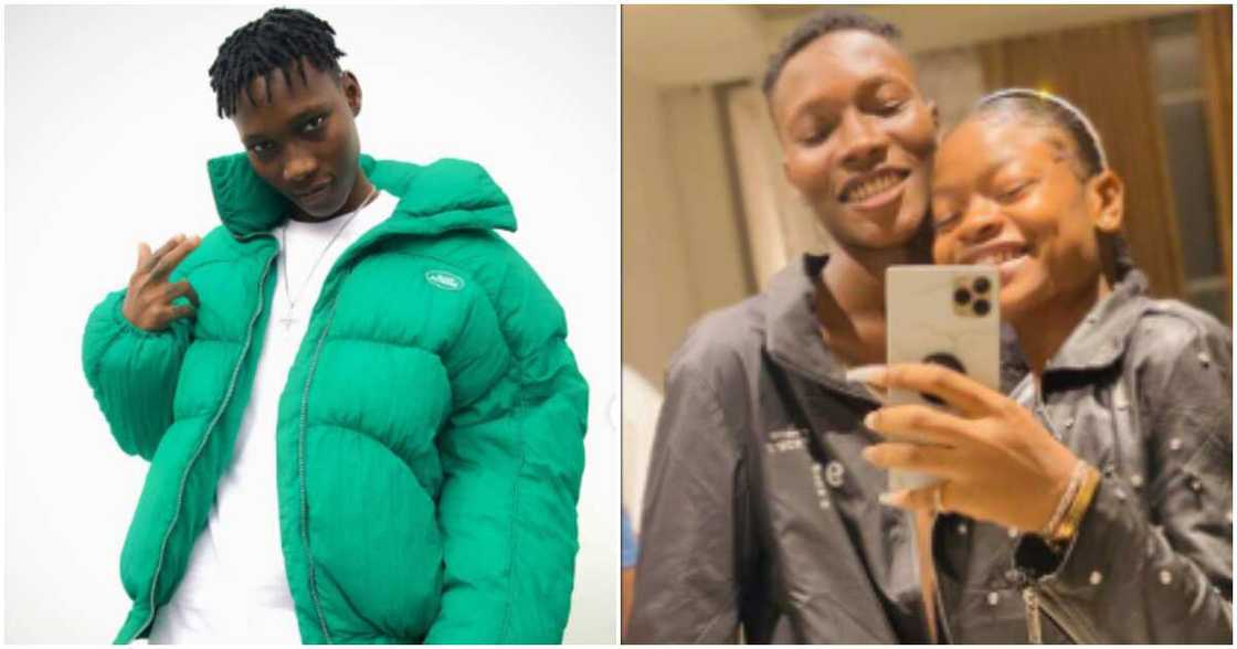 Singer Zinoleesky and ex Shubomi Singer Zinoleesky and ex Shubomi