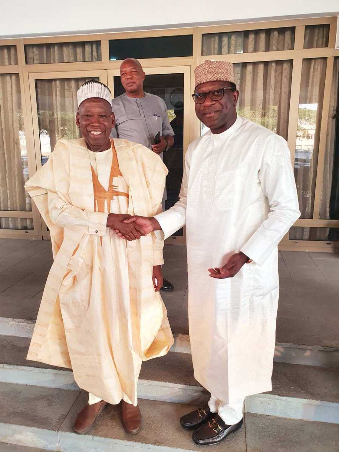 Abinda Abdulmumin Kofa ya fada bayan ya ziyarci Ganduje (Hotuna) Abinda Abdulmumin Kofa ya fada bayan ya ziyarci Ganduje (Hotuna)