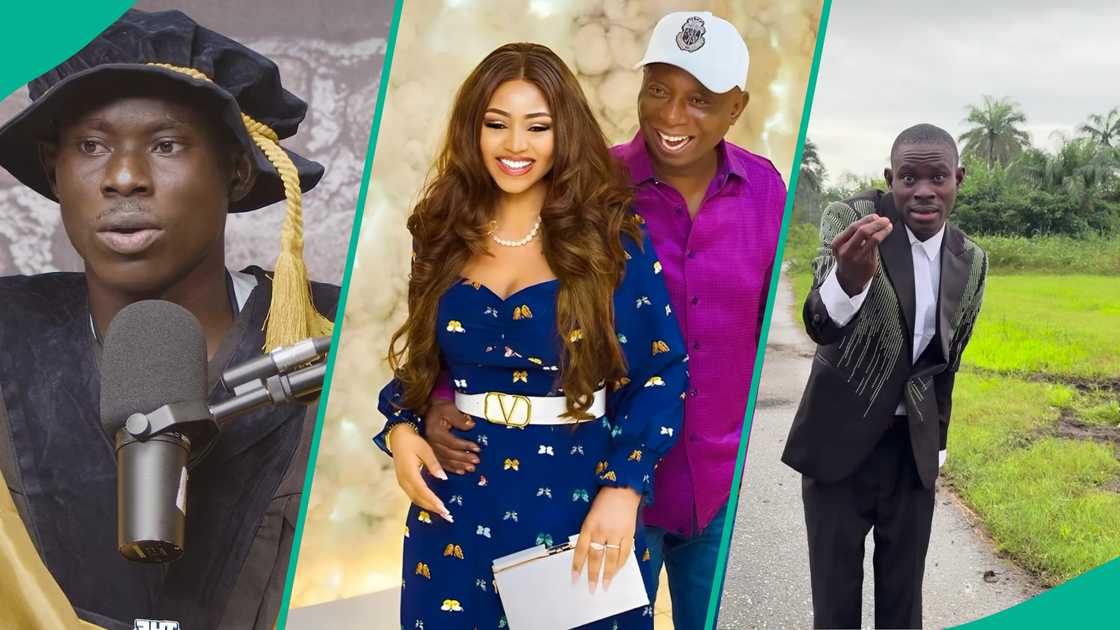 GehGeh speaks about Regina Daniels' estranged husband on Honest Bunch podcast GehGeh speaks about Regina Daniels' estranged husband on Honest Bunch podcast