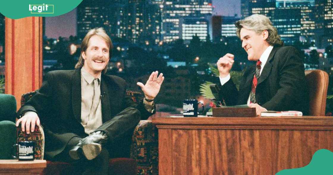 Jeff Foxworthy appears on the Tonight Show with Jay Leno