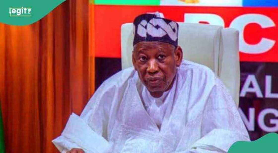 APC national chairman Abdullahi Ganduje praises Tinubu over his appointment since he emerged president of Nigeria. APC national chairman Abdullahi Ganduje praises Tinubu over his appointment since he emerged president of Nigeria.
