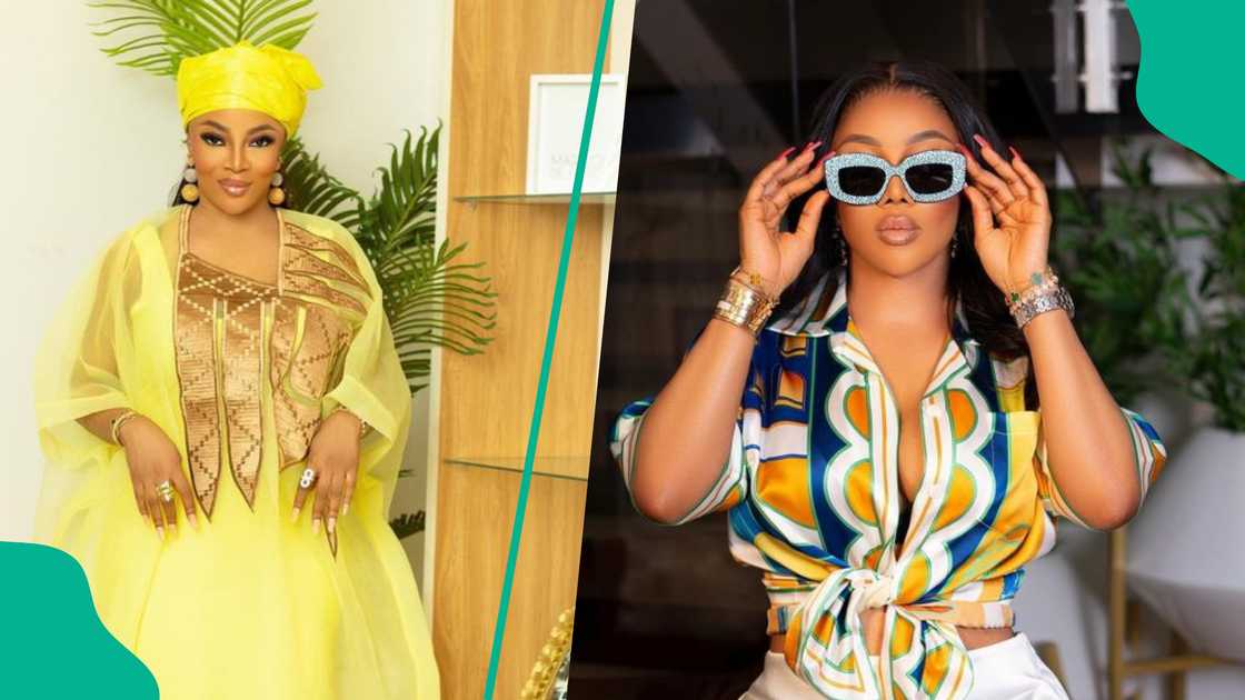 Toke Makinwa rocks yellow outfits