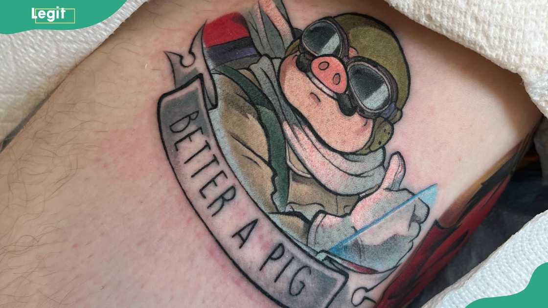 Porco Rosso tattoo Porco Rosso tattoo