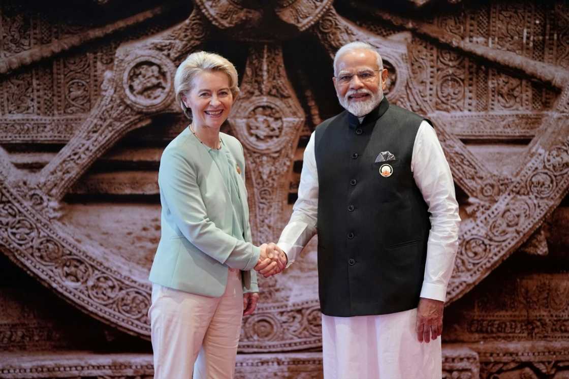 EU chief Ursula von der Leyen and her college of commissioners are to hold talks with Prime Minister Narendra Modi and his government in New Delhi EU chief Ursula von der Leyen and her college of commissioners are to hold talks with Prime Minister Narendra Modi and his government in New Delhi