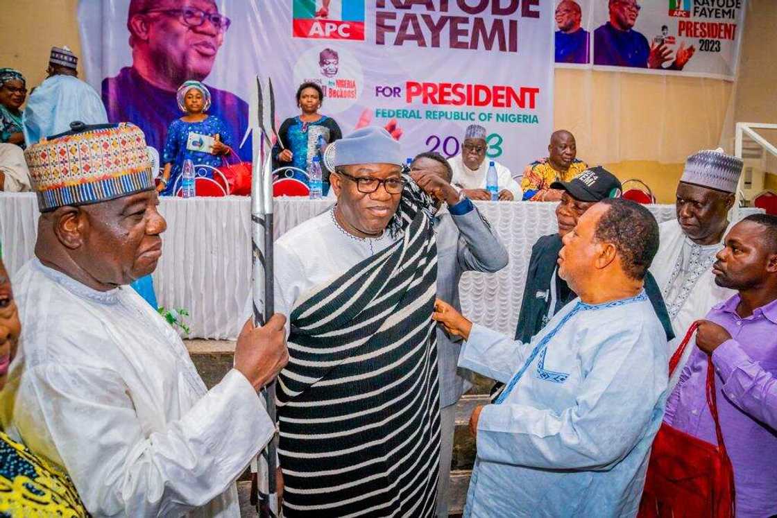 Fayemi in Benue