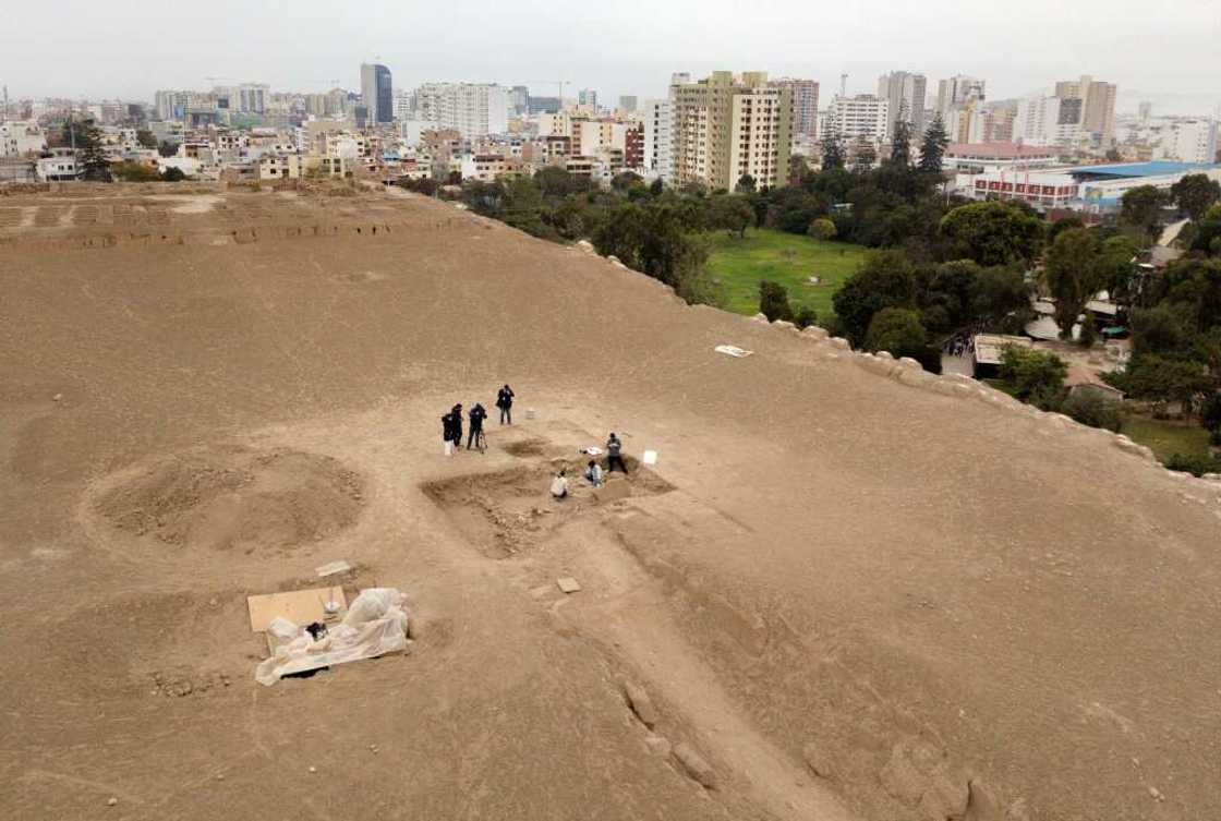 The temple or pre-Hispanic sanctuary known as 'Tres Palos', where the supposed cemetery is located, is more than 1,000 years old The temple or pre-Hispanic sanctuary known as 'Tres Palos', where the supposed cemetery is located, is more than 1,000 years old