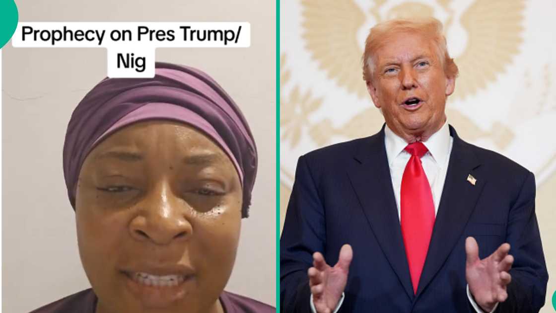 Prophetess issues warning to Nigerian government about Trump's threat, shares what God showed her Prophetess issues warning to Nigerian government about Trump's threat, shares what God showed her