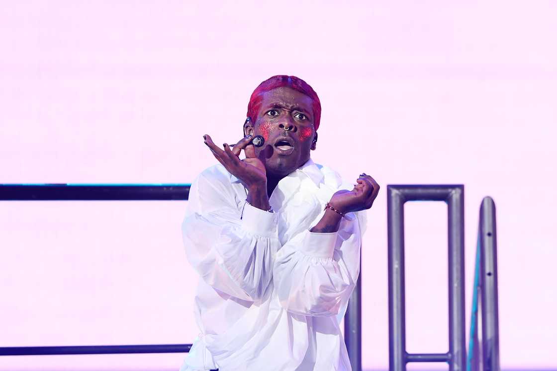 Lil Uzi Vert performs at the Coachella Stage during the 2024 Coachella Valley Music and Arts Festival Lil Uzi Vert performs at the Coachella Stage during the 2024 Coachella Valley Music and Arts Festival