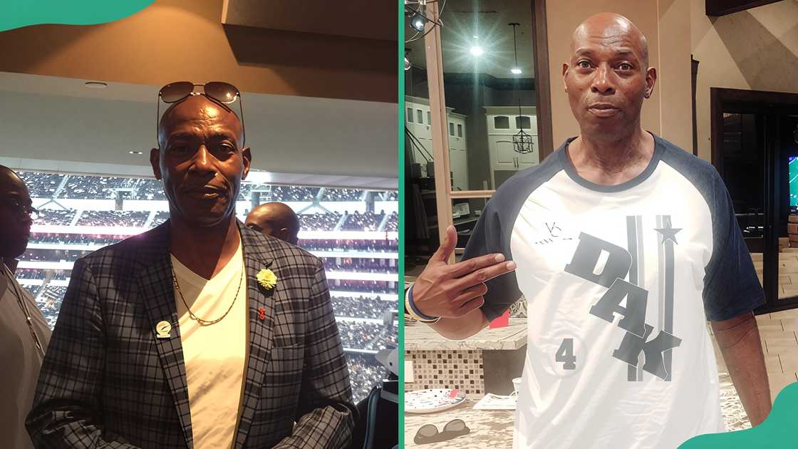 Nathaniel Prescott posing for a photo Nathaniel Prescott posing for a photo