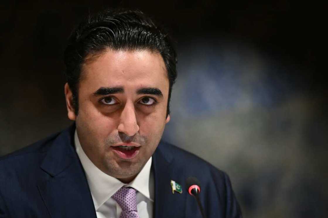 Pakistan's Foreign Minister Bilawal Bhutto Zardari opened the conference Pakistan's Foreign Minister Bilawal Bhutto Zardari opened the conference