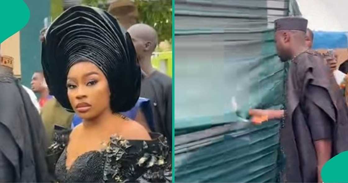 Bride bursts into tears as groom unveils her brand new car on wedding day. Bride bursts into tears as groom unveils her brand new car on wedding day.