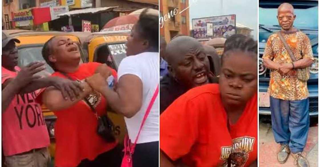 Ladies fight over Aguba, market square Ladies fight over Aguba, market square