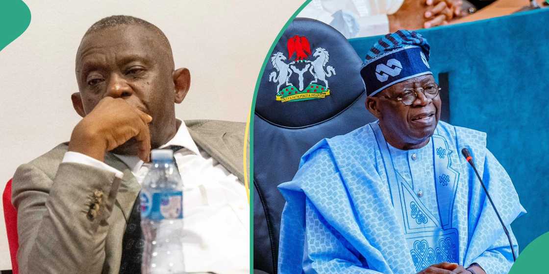 President Bola Tinubu gets commendations from Kogi group ahead of 2027 elections as Senator Sunday Karimi gets dragged. President Bola Tinubu gets commendations from Kogi group ahead of 2027 elections as Senator Sunday Karimi gets dragged.