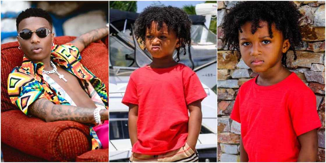 Wizkid's son Zion Wizkid's son Zion