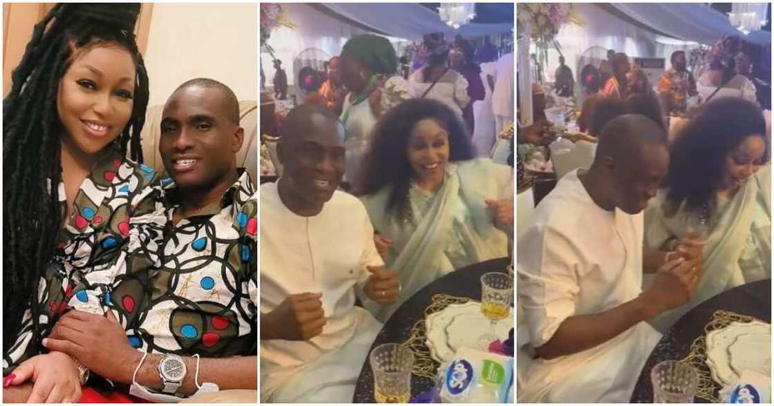 Actress Rita Dominic and her husband Actress Rita Dominic and her husband