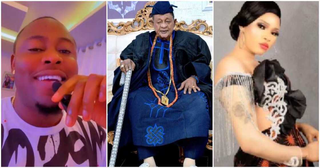 Actor Lege, late Alaafin and queen Actor Lege, late Alaafin and queen