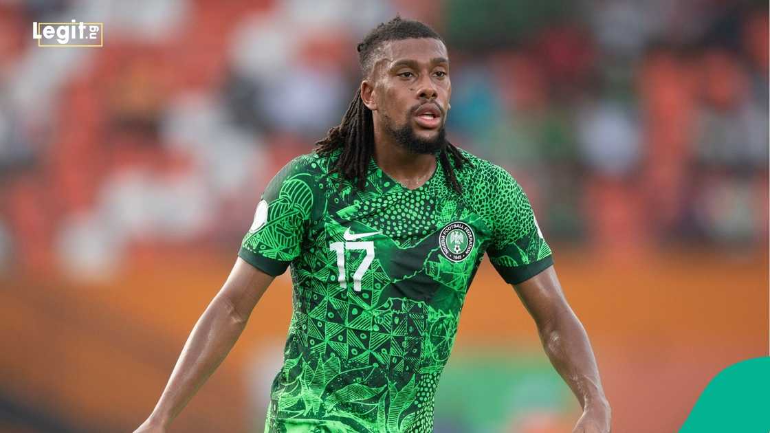 Alex Iwobi, 2023 Africa Cup of Nations, AFCON, Nigeria, Angola, Abidjan.